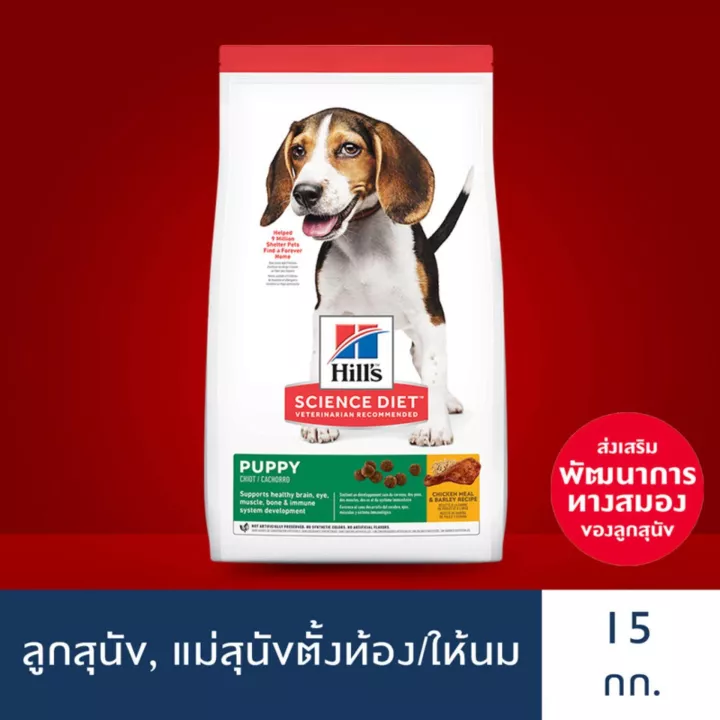 Hill's Science Diet Puppy Large Breed เป็นอาหารบำรุงขนของโกลเด้น รีทรีฟเวอร์