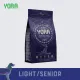 YORA Light/Senior เป็นอาหารเม็ดสำหรับสุนัขวัยชราที่ต้องการควบคุมน้ำหนัก